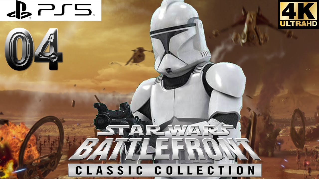 Star Wars Battlefront (2004) Campaign Part 4 The Battle of Geonosis ...