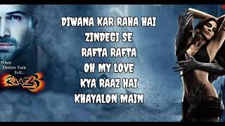 Raaz 3 All Mp3 Songs||Emran Hasmi & Bipasa Basu||Best Of Raaz 3