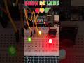 Mini espectáculo de luces con Arduino 🎶💡 | 3 LEDs + Buzzer #arduino #servor_electrónica