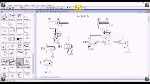 Pneumatic Circuits  /  A+ B+ A- B-  /  INDUSTRIAL CIRCUITS