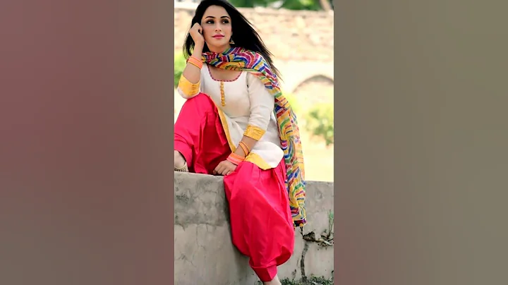 Punjabi plain suits design #fashion #suitdesign #suit #shortsfeed #shorts