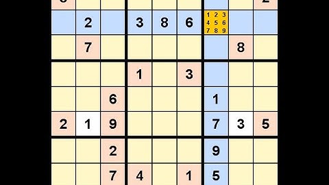 How to Solve Guardian Sudoku Hard 5461 December 2, 2021