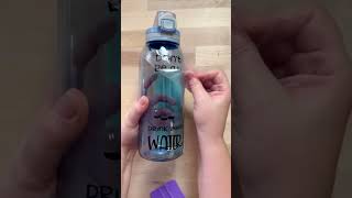 how to make a water tracker bottle