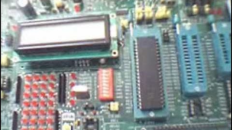 HFK-010U - Tarjeta entrenador de Microcontroladores PIC