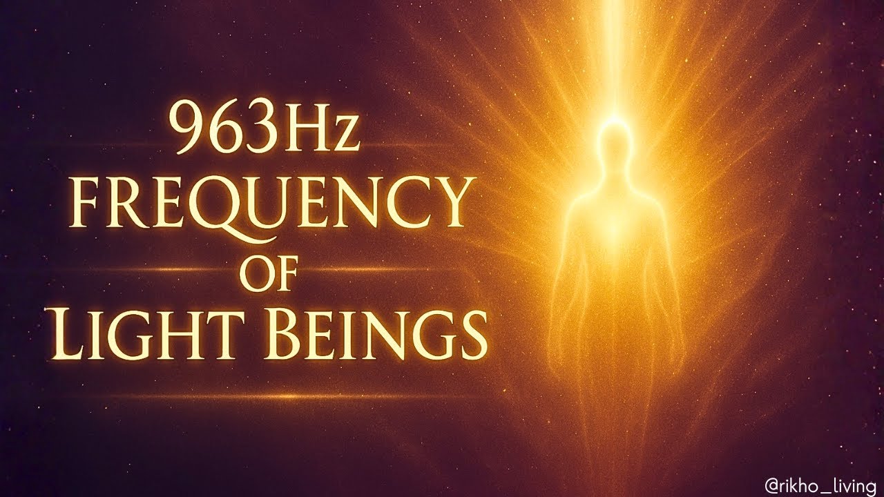 963Hz Frequency of Light Beings | Connect with Higher Realms of Love & Wisdom | Meditation Music