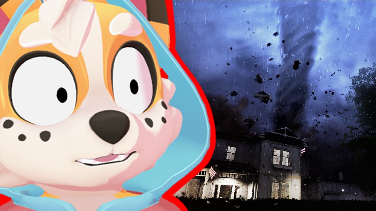 I SURVIVED THE BIGGEST TORNADO I'VE EVER SEEN! | VTuber Plays FUNNEL RUNNERS