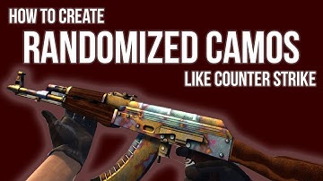 How I made Randomized Camos in Unreal Engine 4