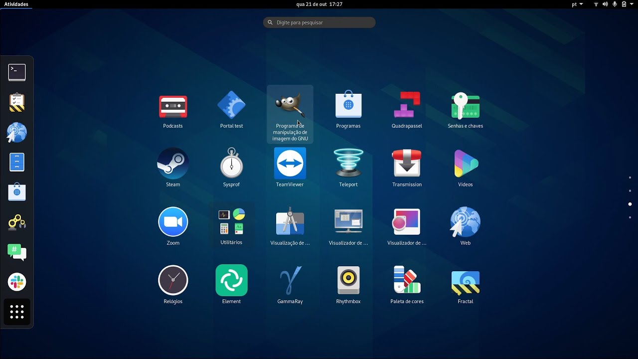 GNOME 40 Multiline icon labels on hover (Shell !1477) YouTube