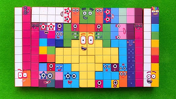 Looking for Numberblocks NEW 32 148 Puzzle Tetris Shape | ASMR chirping of birds