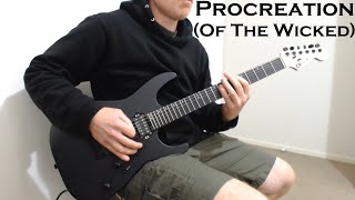 CELTIC FROST | Procreation (Of The Wicked) [ rhythm guitar cover ]