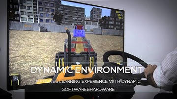 Backhoe Loader Training Simulator Simpro3