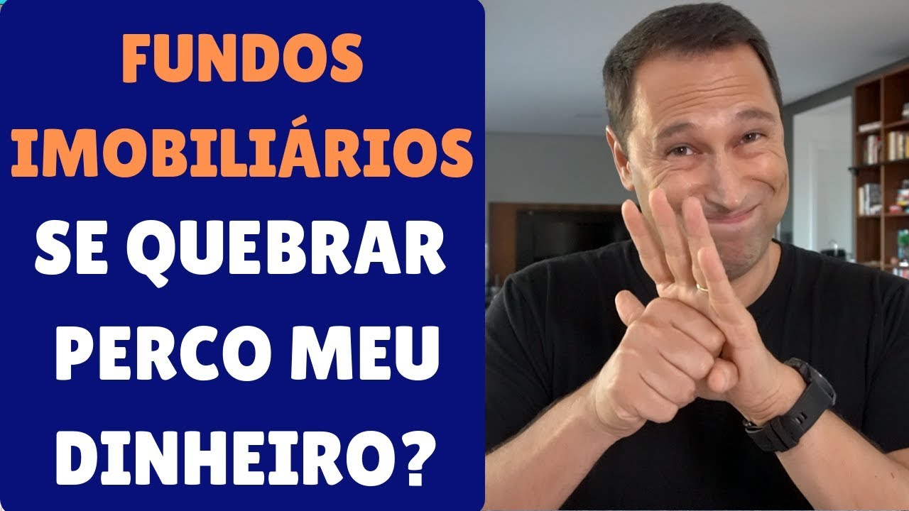 ⛔️ FUNDOS IMOBILIÁRIOS - Se quebrar perco meu dinheiro? RISCOS/DIVIDENDOS