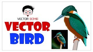 How to Draw Bird in Adobe Illustrator CC 2017 Tutorial | Draw  Bird vector Illustration
