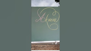 comments your name#drona calligraphy #shorts#signature#style#request#