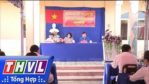 THVL | Bà Đặng Thị Ngọc Thịnh tiếp xúc cử tri huyện Trà Ôn