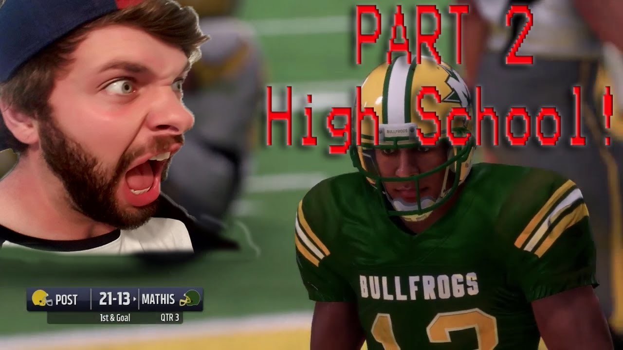 Longshot Madden NFL 18 Walkthrough Lets Play - High School (PS4)
