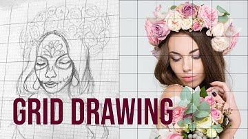 Grid Method Drawing || GIMP Grid Tutorial (Updated)