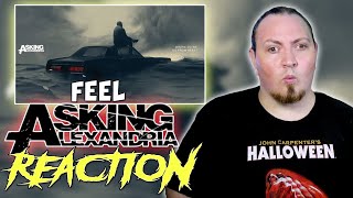 ASKING ALEXANDRIA - Feel (OFFICIAL VISUALIZER) | REACTION