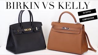 HERMES BIRKIN VS KELLY - In Depth Comparison/Review | Mel in Melbourne