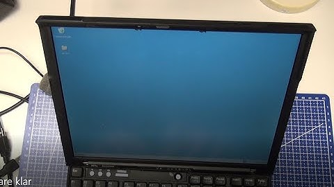 IBM ThinkPad Lenovo X61s Win Xp install plus games