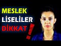 Meslek Lisesinden Üniversite Nasıl Kazanılır?  || VesaTv ||