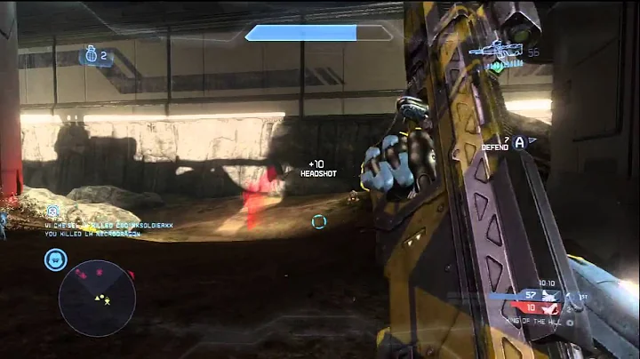 Halo 4: NEW Crimson DLC Map Pack KOFTH on HARVEST!
