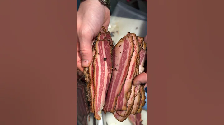 My 800lb boar bacon: HUGE and TASTY