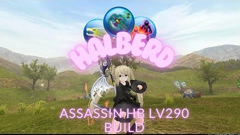 Halberd build lv290 by Fini | Toram Online Build