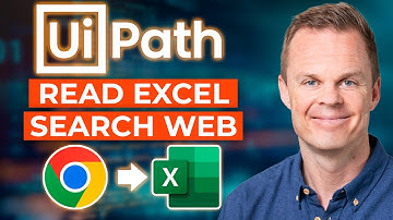 How To Read Excel And Do An Online Search In UiPath RPA - Full Tutorial