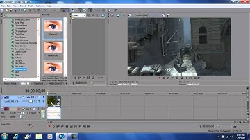 Sony Vegas Pro 11 Gaussian Blur effect Tutorial