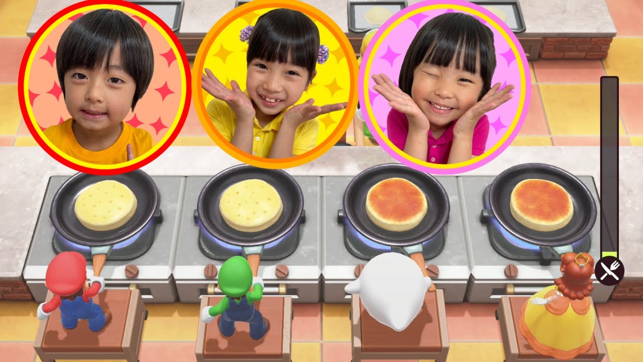 【マリオパーティジャンボリー】まりいずみなママでミニゲーム対決！