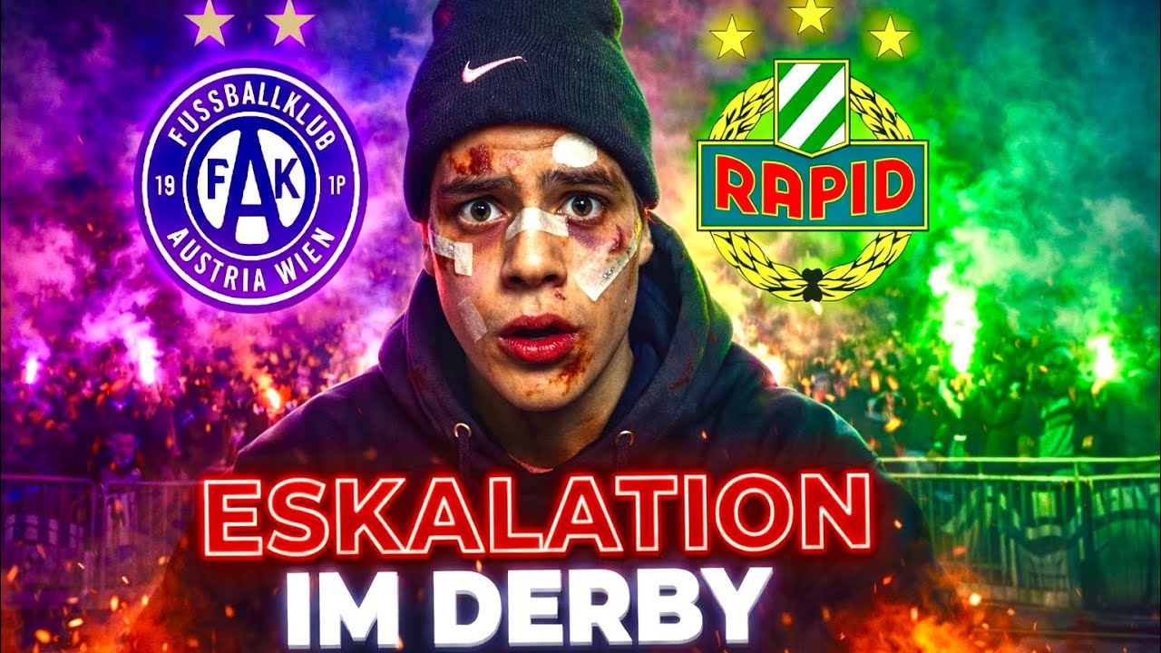 ESKALATION IM WIENER DERBY 🧨🤯| AUSTRIA WIEN🆚RAPID WIEN ❗️| STADIONVLOG 🏟️