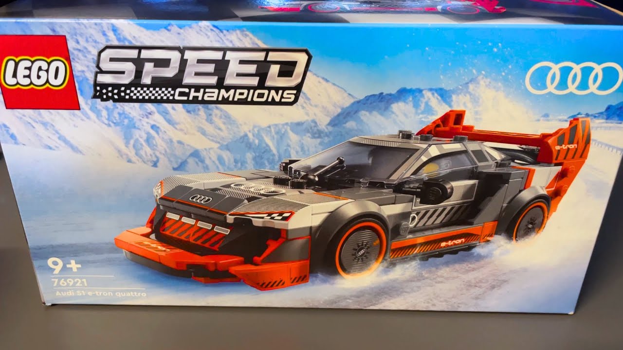 Lego Speed Championships 76921 Audi S1 e-tron quattro (Unboxing