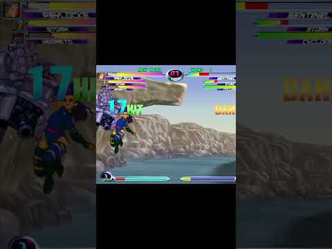 MvC2: Romneto - Psylocke Sushi Tag to Psy Shot Infinite [2 Reps] DHC Hail 57 hit Combo .:2.17.26:.