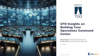 Spanish subtitles - OpsVeda CEO &amp; Royce Too CFO - Operations Command Center @Gartner, Barcelona 2024