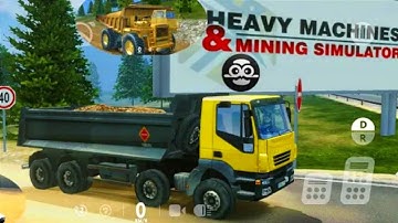 Heavy Machines & Mining Simulator | Dumper Loading Raw Material Transport