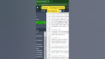 Overleaf Template Rendering vid_3