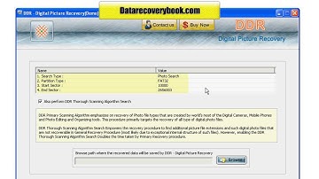 Data Doctor DDR digital picture pictures photos photo image images recovery restore software tool