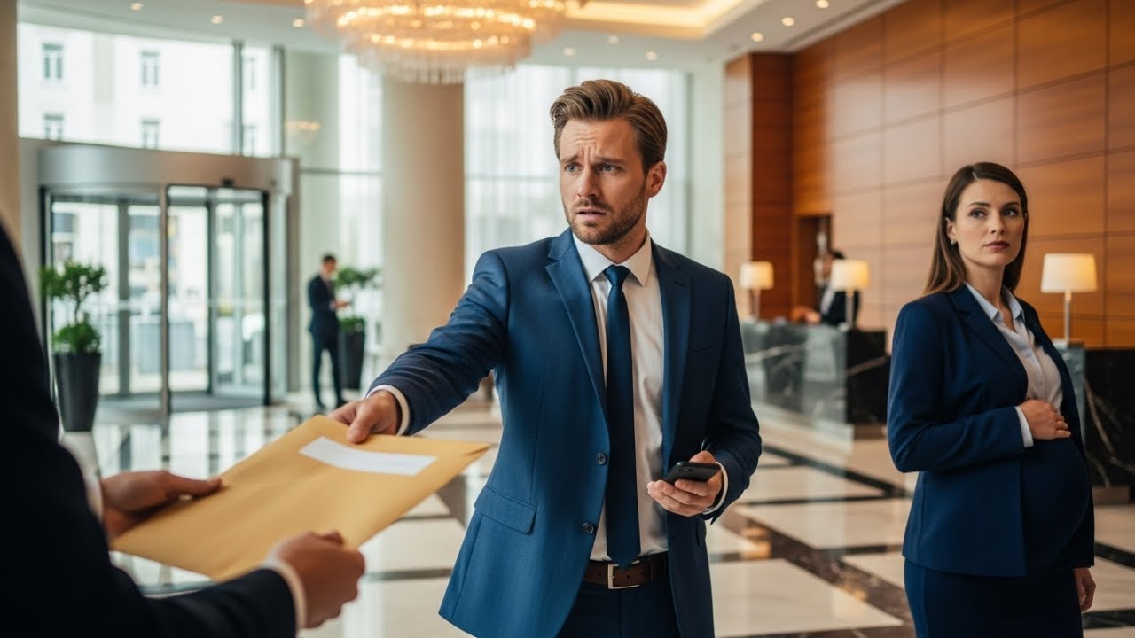 Trudna žena poslala papire za razvod u njegov ured — dok je milijunaš bio s ljubavnicom