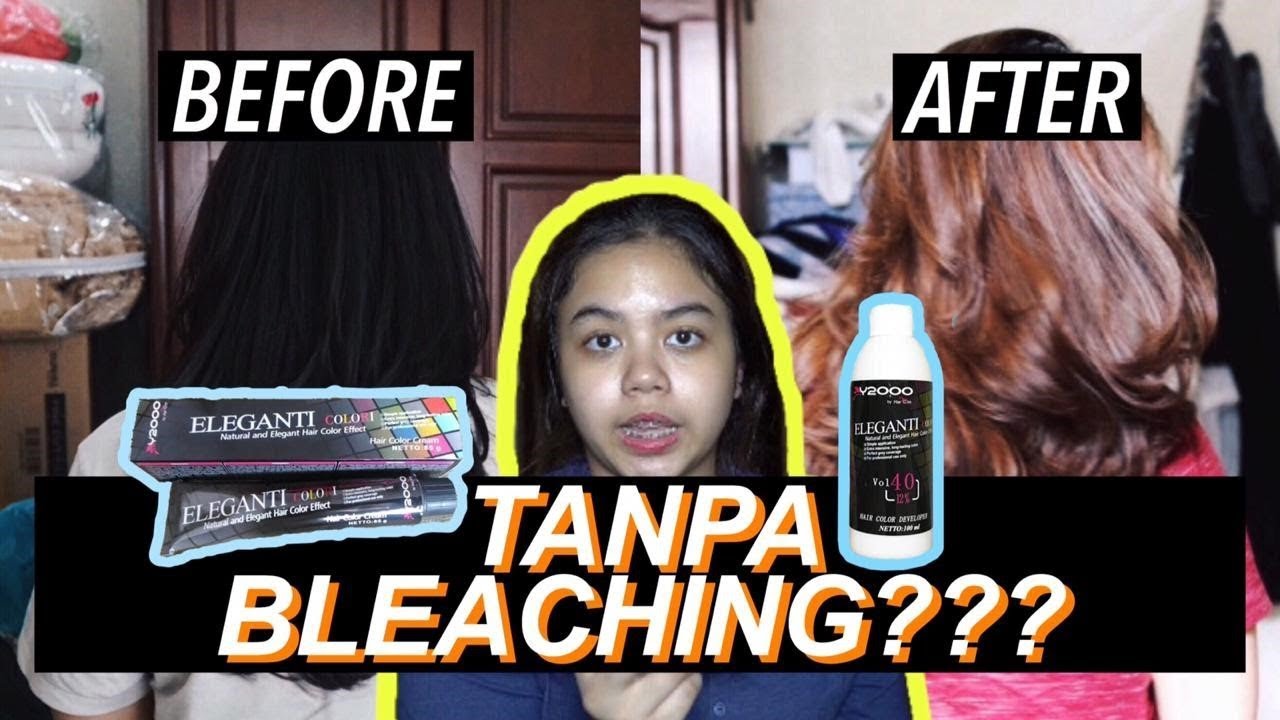  CAT  RAMBUT  DIRUMAH TANPA  BLEACHING  DIBAWAH 100 000 