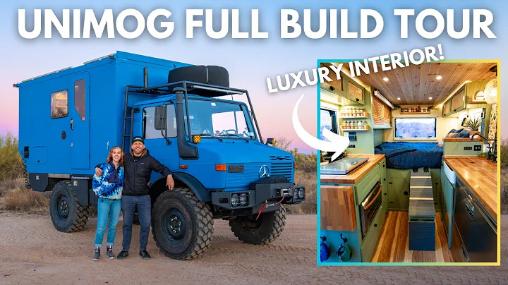 From Army Truck to ULTIMATE DIY Overland 4x4 Camper: Unimog Build Tour (MUST SEE Interior)