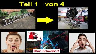 1 von 4 Weltweit einzigartig / Roller Hebebühne selber bauen Motorrad Motorroller Heber Eigenbau DIY