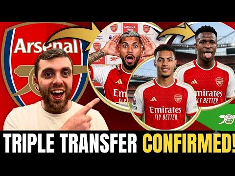 Arsenal Triple Transfer! Bruno Guimarães, Morgan Rogers & Vinícius Jr Could Transform the Gunners