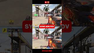 Sync ads FOV kalian on atau off nih ?  #codmid #codmobile