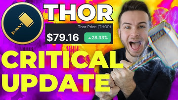 CRITICAL Thor Node Update - DON’T LOSE YOUR REWARDS