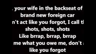 Rihanna - Bitch Better Have My Money (Lyrics on Screen)