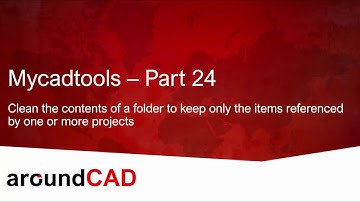 Mycadtools - Part 24 - Clean project