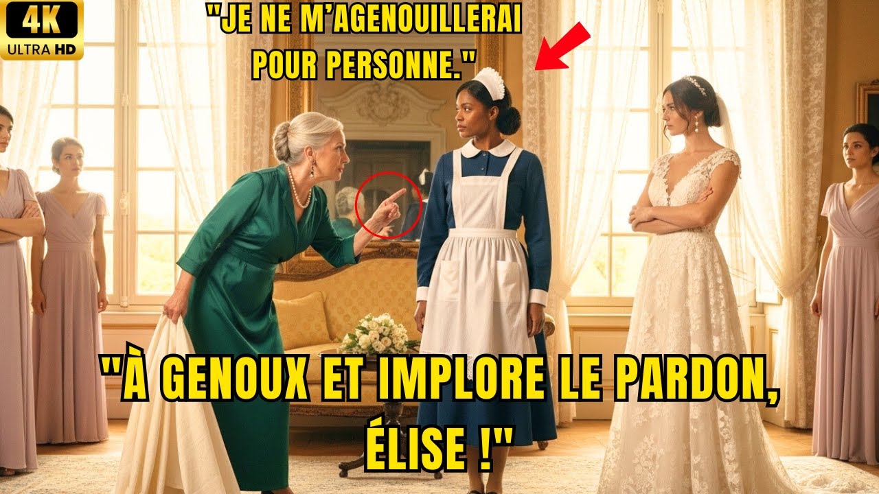 Une femme de ménage noire a refusé de s’agenouiller — alors le mariage a été annulé juste avant les