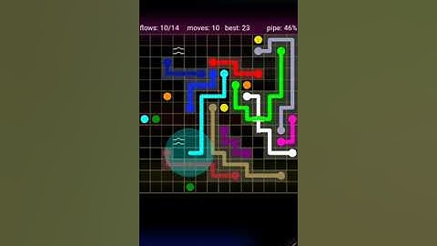 How To Solve Flow Free Bridges 14x14 Mania Pack Level 17 Board Walk Through Solution Walkthrough