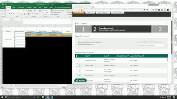 How to create a team in Blue Sombrero using the "manual" method